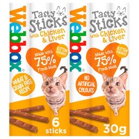 Webbox Tasty Sticks Cat Treat with Chicken & Liver (6 Pack) big image