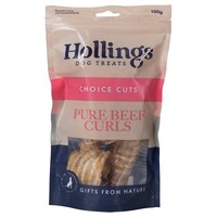 Hollings Beef Curls for Dogs 100g big image