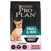 Purina Pro Plan OptiDerma Sensitive Skin Small & Mini Adult Dog Food 3kg (Salmon) big image