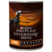 Purina Pro Plan Veterinary Diets OM Obesity Management Wet Dog Food Tins big image