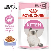 Royal Canin Pouches in Jelly Kitten Food big image
