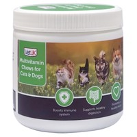 VetUK Multivitamin Soft Chews for Dogs and Cats (120 Chews) big image