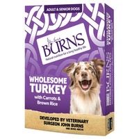 Burns Wet Dog Food Trays (Wholesome Turkey) big image