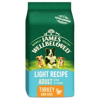 James Wellbeloved Adult Dog Light Dry Food (Turkey & Rice) big image