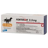 Fortekor 2.5mg Palatable Tablets for Cats and Dogs big image