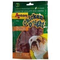 Antos Chicken D'Light Duck Dog Treats 100g big image