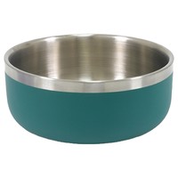 Rosewood Double-Wall Stainless Steel Premium Bowl (Teal) big image