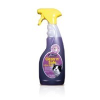 Johnson's Clean 'n' Safe Litter Tray Spray 500ml big image
