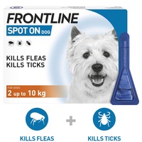 FRONTLINE Spot On Flea and Tick Treatment for Small Dogs big image
