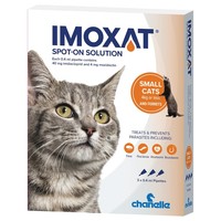Imoxat 40/4mg Spot-On Solution for Small Cats and Ferrets big image