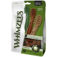 Whimzees Toothbrush Dog Chews (Resealable Pack) big image