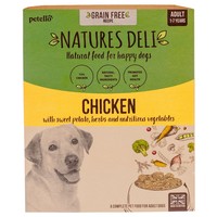 Natures Deli Grain Free Adult Wet Dog Food Trays (Chicken) big image