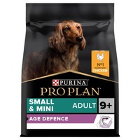 Purina Pro Plan Age Defence Small & Mini 9+ Adult Dog Food (Chicken) 3kg big image