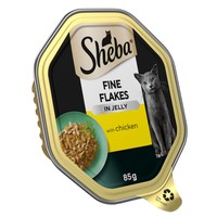 Sheba Fine Flakes Adult Wet Cat Food in Jelly (Chicken) big image