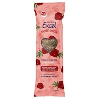 Burgess Excel Nature Snacks Forage & Feast Bar with Rose 60g big image