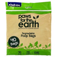 Ancol Paws for the Earth Degradable Poop Bags (40 Pack) big image