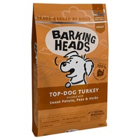 Barking Heads Complete Adult Dry Dog Food (Top Dog Turkey) 12kg big image