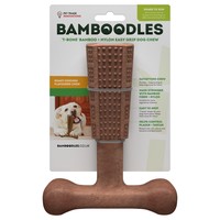 Bamboodles 'T-Bone' Easy Grip Dog Chew (Chicken) big image