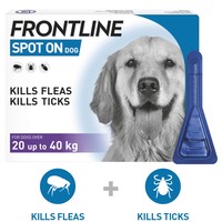 FRONTLINE Spot On Flea and Tick Treatment for Large Dogs big image