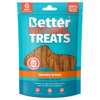 Better Natural Treats Chicken Sticks Dog Treats 90g big image