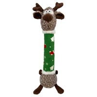 KONG Holiday Shakers Luvs Reindeer Dog Toy big image