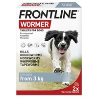 FRONTLINE Wormer Tablets for Dogs big image