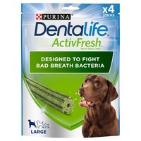 Purina Dentalife ActivFresh Dental Sticks for Large Dogs big image