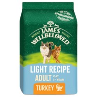 James Wellbeloved Adult Cat Light Dry Food (Turkey) big image
