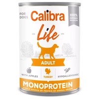 Calibra Life Adult Wet Dog Food (Turkey with Apples) big image