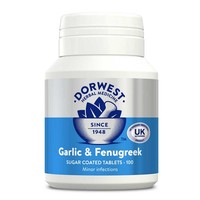 Dorwest Garlic and Fenugreek Tablets for Dogs and Cats big image