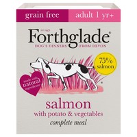 Forthglade Grain Free Complete Adult Wet Dog Food (Salmon) big image