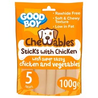 Good Boy Chewables Sticks Dog Treats (Chicken & Veg) 100g big image