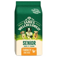 James Wellbeloved Senior Dog Dry Food (Turkey & Rice) big image