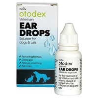Otodex Ear Drops for Cats Dogs big image