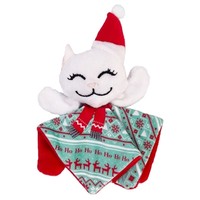 KONG Holiday Crackles Santa Kitty Cat Toy big image