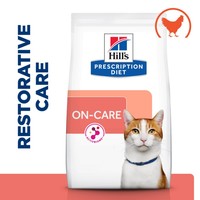 Hills Prescription Diet ON-Care with Chicken Dry Cat Food big image