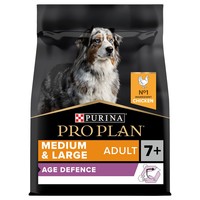 Purina Pro Plan Age Defence Medium & Large 7+ Adult Dog Food (Chicken) 14kg big image
