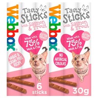 Webbox Tasty Sticks Cat Treat with Salmon & Trout (6 Pack) big image