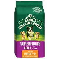 James Wellbeloved Superfoods Adult Dog Dry Food (Turkey with Kale & Quinoa) big image