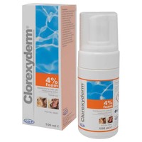 Clorexyderm 4% Foam for Dogs and Cats 100ml big image