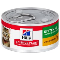 Hills Science Plan Kitten 1 Wet Cat Food Tins From 18