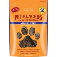 Pet Munchies Venison Strips for Dogs 75g big image