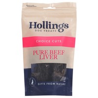 Hollings Pure Beef Liver Dog Treats 100g big image