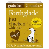 Forthglade Grain Free Complementary Adult Wet Dog Food (Just Chicken with Liver) big image