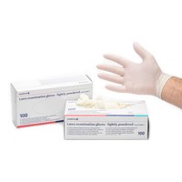 Covetrus Latex Examination Lightly-Powdered Gloves (Box of 100) big image