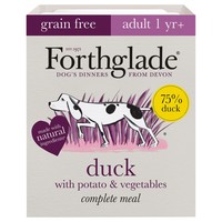 Forthglade Grain Free Complete Adult Wet Dog Food (Duck) big image