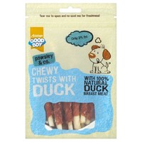 Good Boy Pawsley & Co Chewy Twists with Duck big image