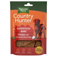 Natures Menu Country Hunter Superfood Bars (Chicken with Coconut & Chia Seeds) big image
