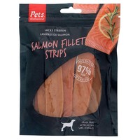 Pets Unlimited Dog Salmon Fillet Strips 150g big image