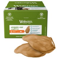 Whimzees Veggie Ear Dog Chew big image